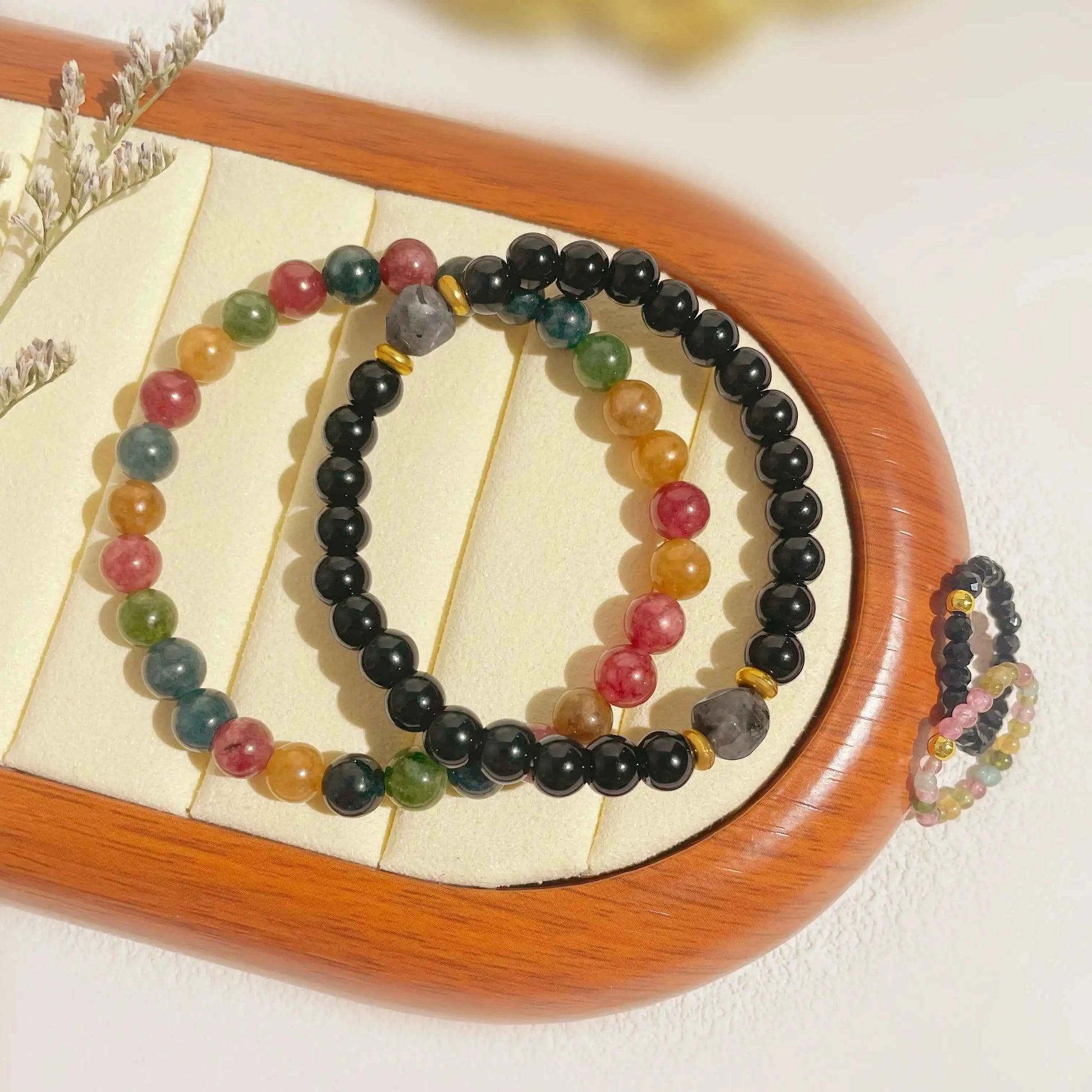 Obsidian & Tourmaline Guard Set