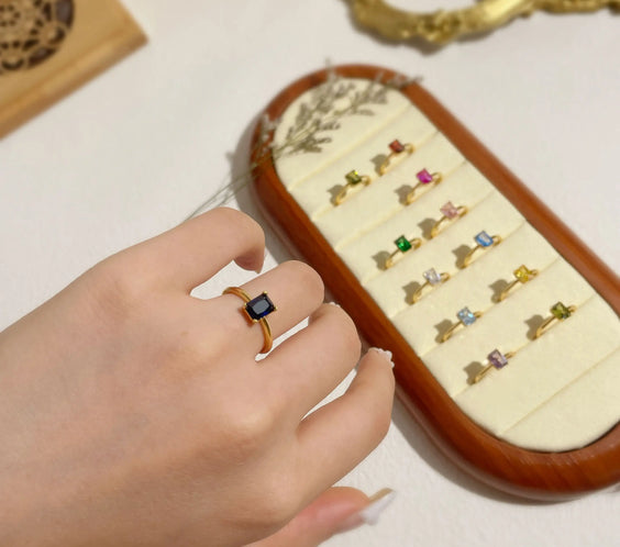 Zircon Birthstone Ring for Personal Energy & Protection - MystiCrystals