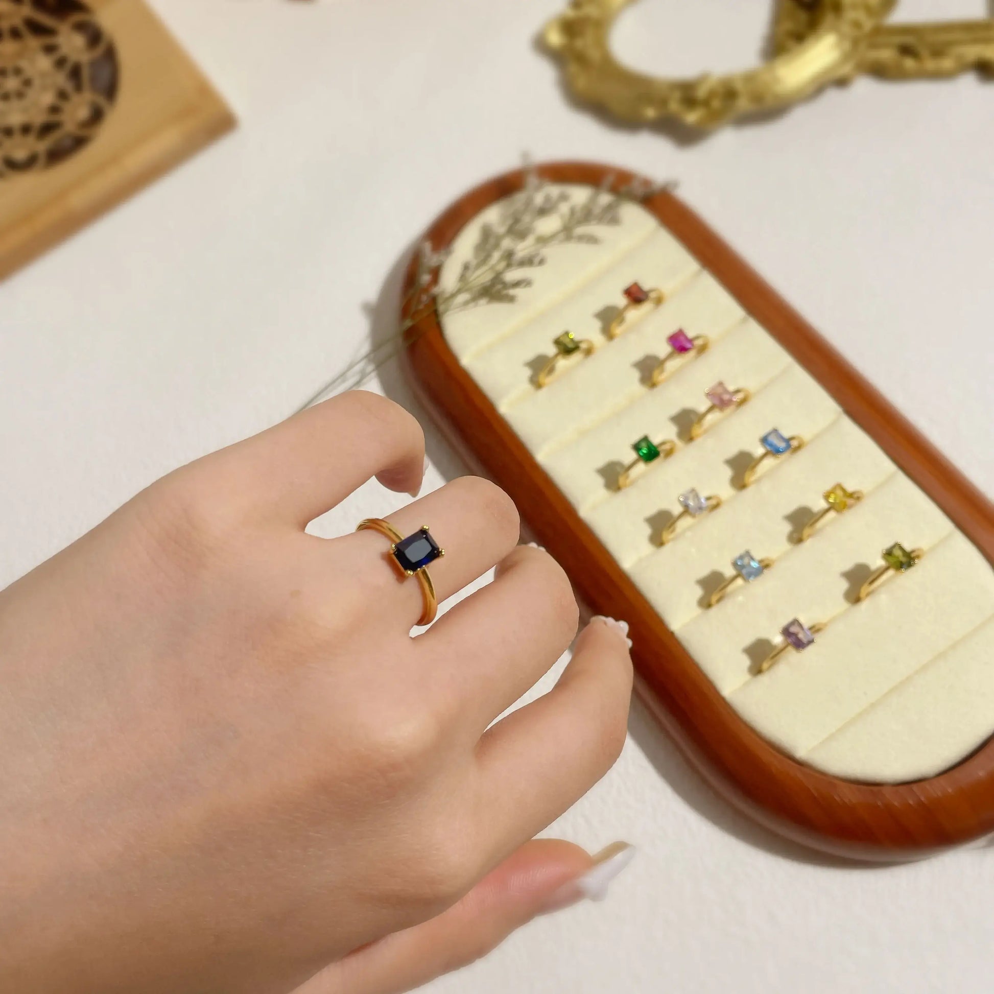 Zircon Birthstone Ring for Personal Energy & Protection - MystiCrystals