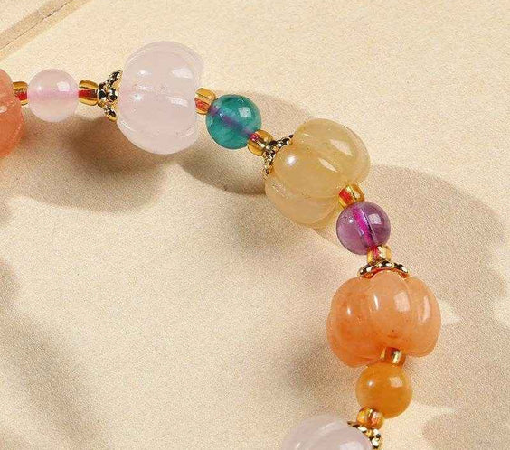 Free Today:Sacred Couples’ Jade & Pumpkin Energy Bracelet