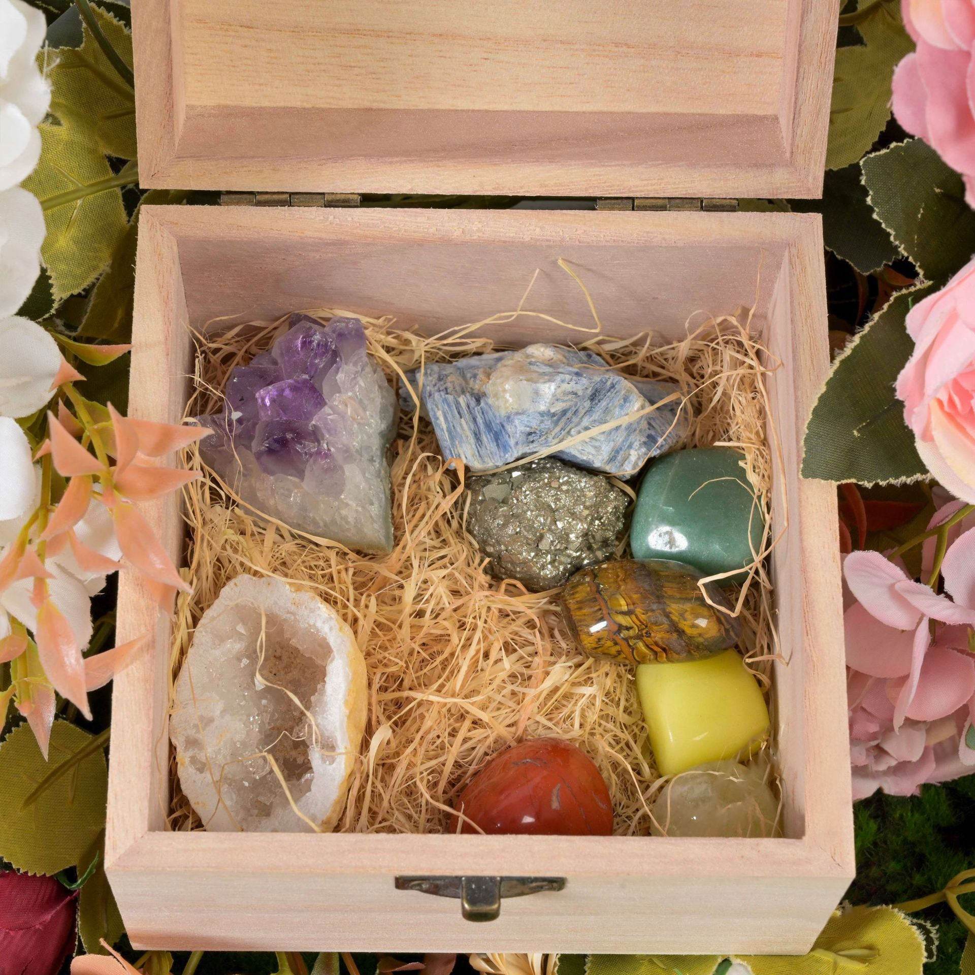 Natural Meditation Crystal Gift Set - MystiCrystals