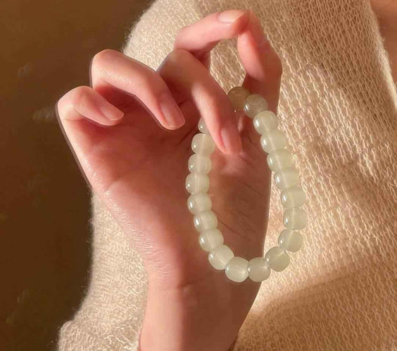 Divine Glow Healing Glass Bead Bracelet