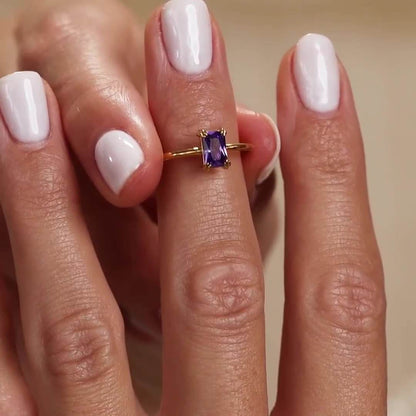 Birthstone Zircon Ring - MystiCrystals