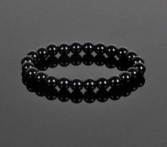 8MM Natural Stone Bead Bracelet