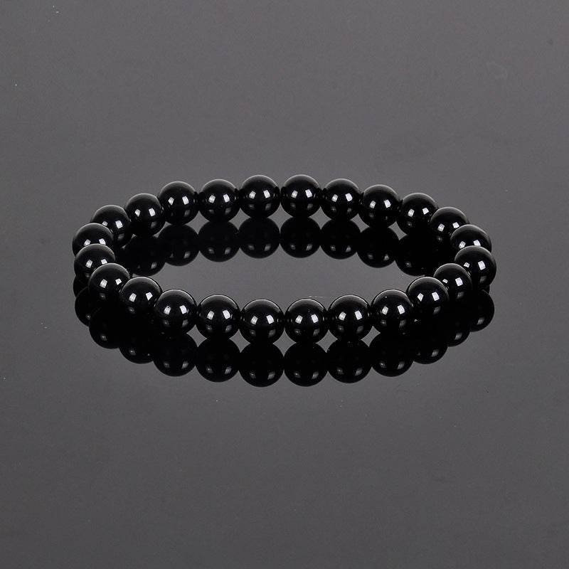 8MM Natural Stone Bead Bracelet - MystiCrystals