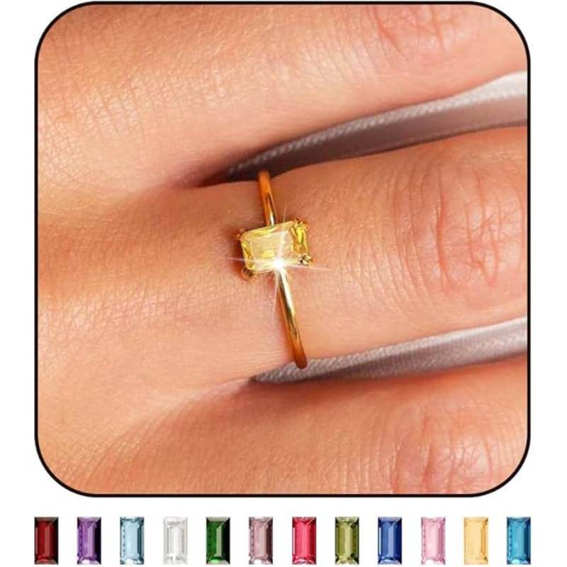 Birthstone Zircon Ring - MystiCrystals
