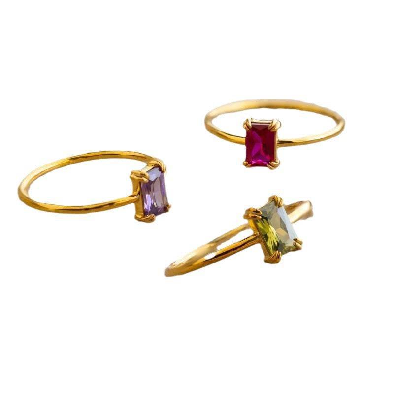 Birthstone Zircon Ring - MystiCrystals