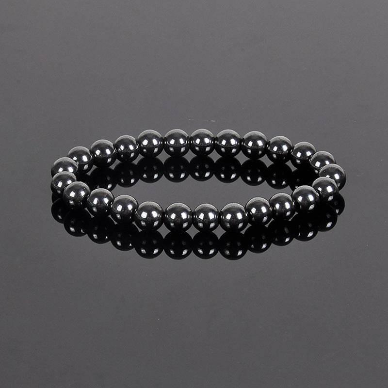 8MM Natural Stone Bead Bracelet - MystiCrystals