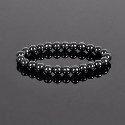 8MM Natural Stone Bead Bracelet - MystiCrystals
