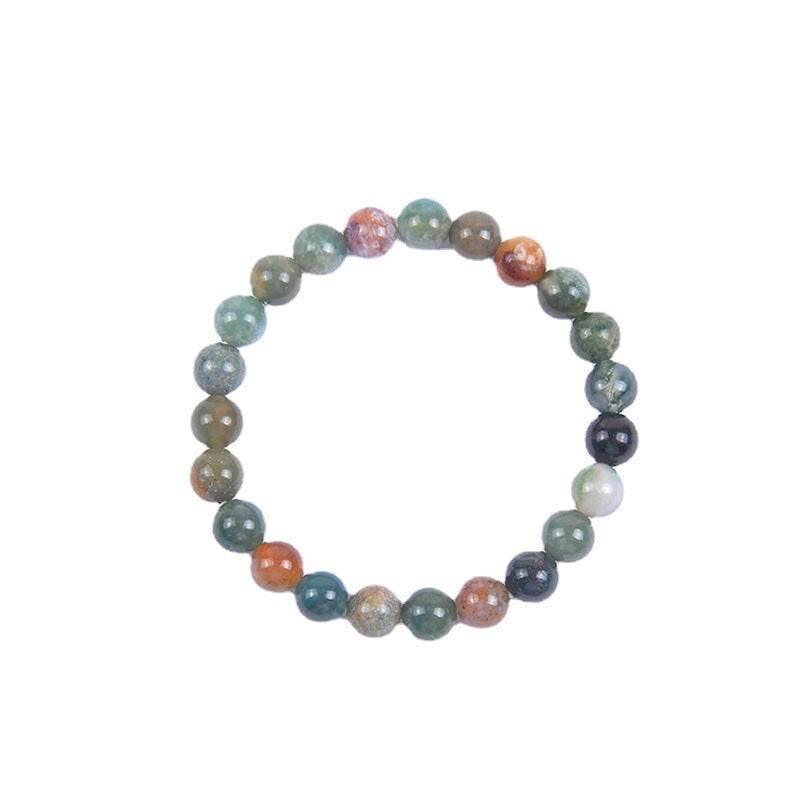 8MM Natural Stone Bead Bracelet - MystiCrystals
