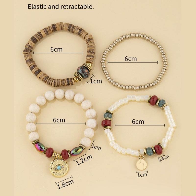 Original Eye Charm Multi-Strand Bracelet - MystiCrystals