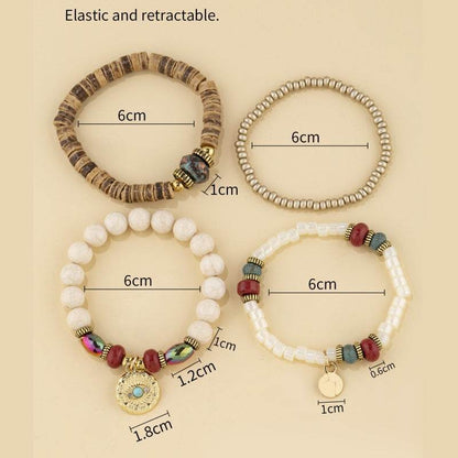 Original Eye Charm Multi-Strand Bracelet - MystiCrystals
