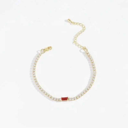 Birthstone Crystal Bracelet