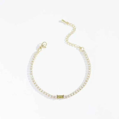 Birthstone Crystal Bracelet