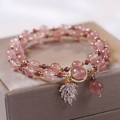 Crystal Fortune Lock Bracelet - MystiCrystals