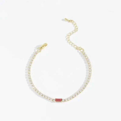 Birthstone Crystal Bracelet