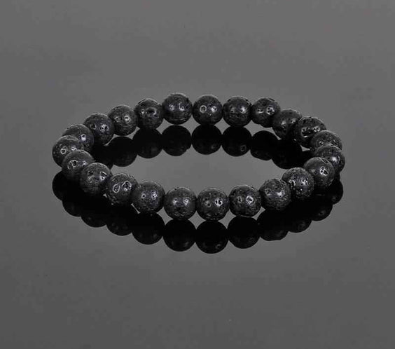 8MM Natural Stone Bead Bracelet