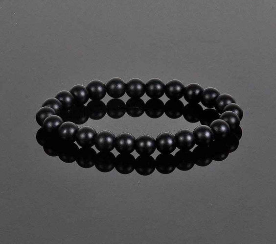 8MM Natural Stone Bead Bracelet