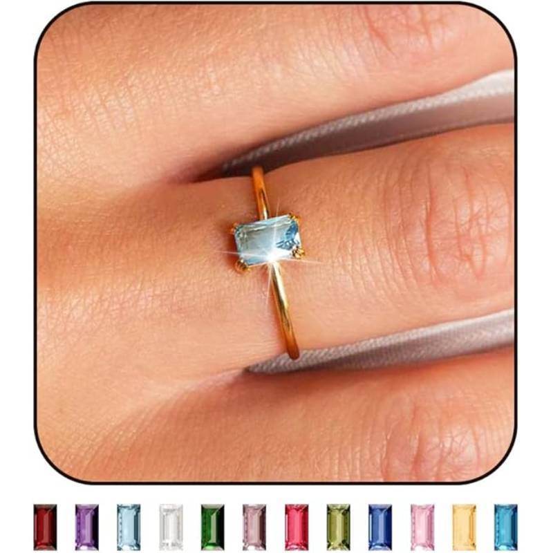 Birthstone Zircon Ring - MystiCrystals