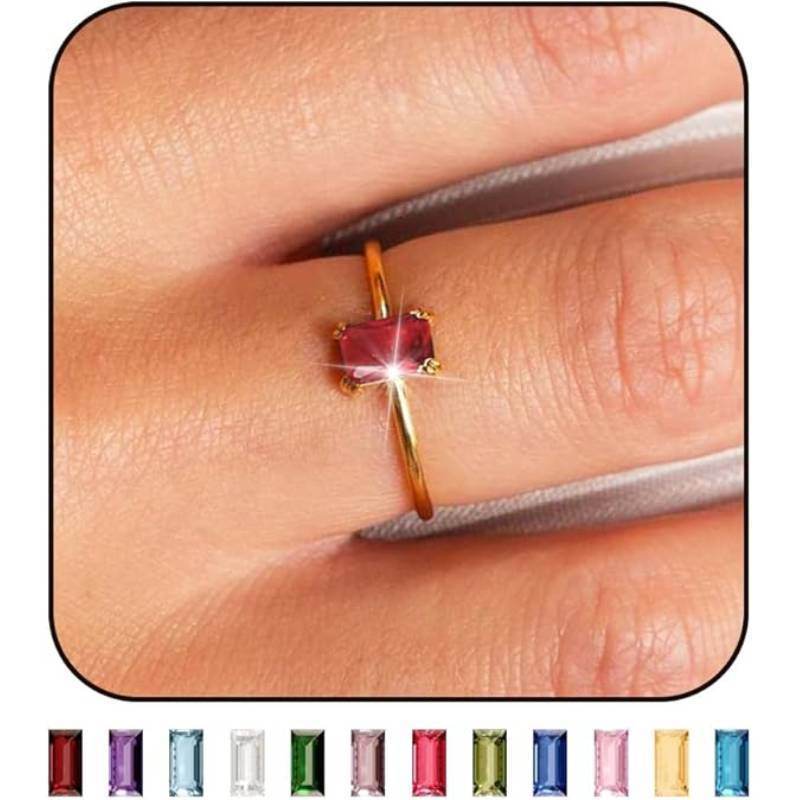 Birthstone Zircon Ring - MystiCrystals