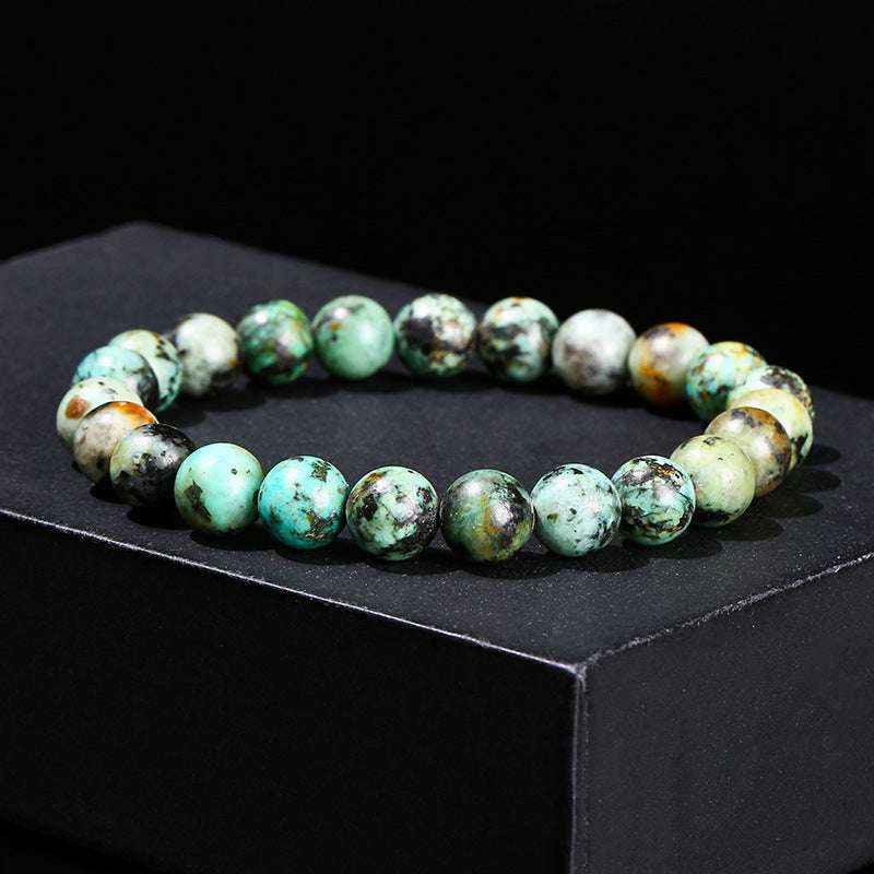 African Turquoise Beaded Bracelet