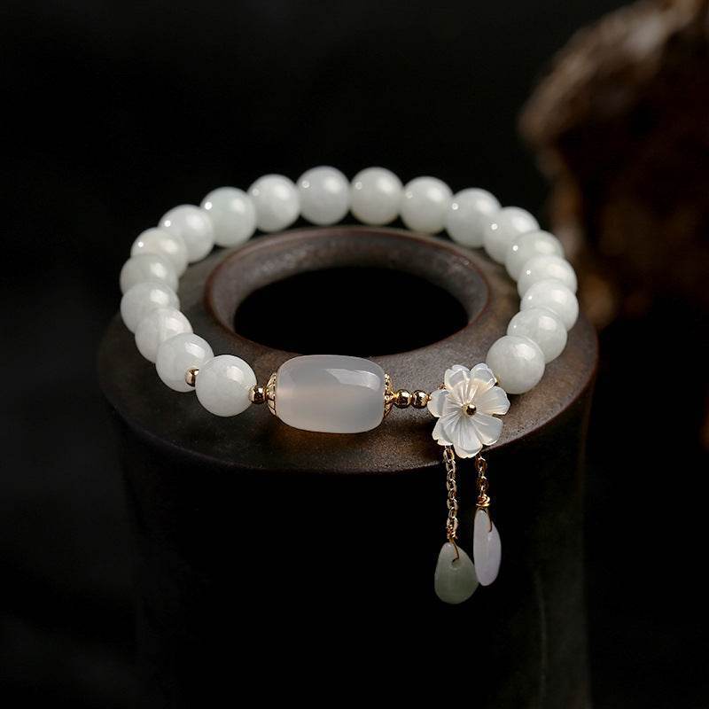 Modern Chinese Jade Bracelet - MystiCrystals