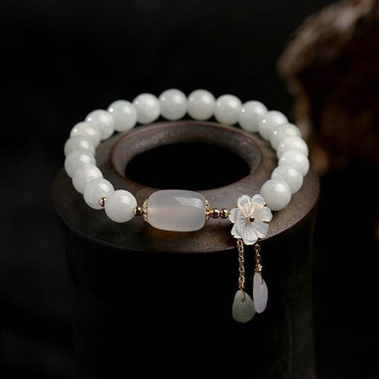 Modern Chinese Jade Bracelet - MystiCrystals