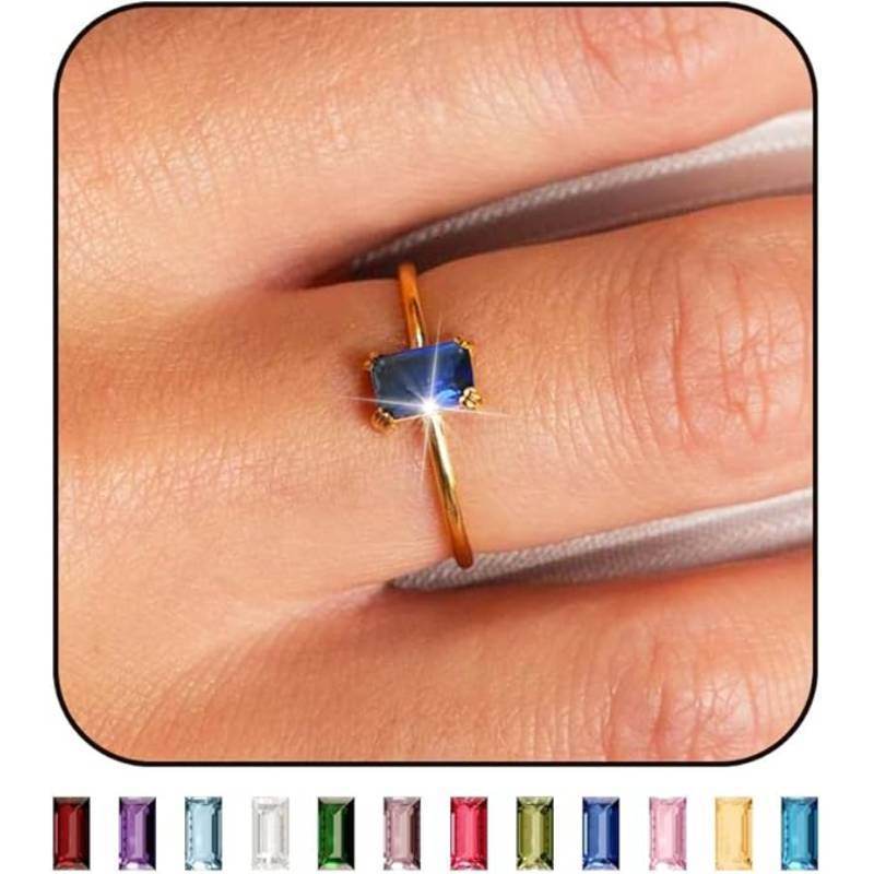 Birthstone Zircon Ring - MystiCrystals